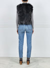 Coyote Fur Patchwork Vest