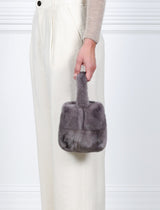 The Meow Mini Box Cut Mink Bag