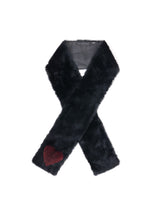 The Heart Merino Shearling Pull Through Scarf