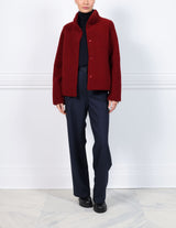 10563X-MERLOT-CURLY-SHEARLING-STAND-COLLAR-JACKET-WITH-ZIPPERS