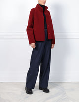 10563X-MERLOT-CURLY-SHEARLING-STAND-COLLAR-JACKET-WITH-ZIPPERS