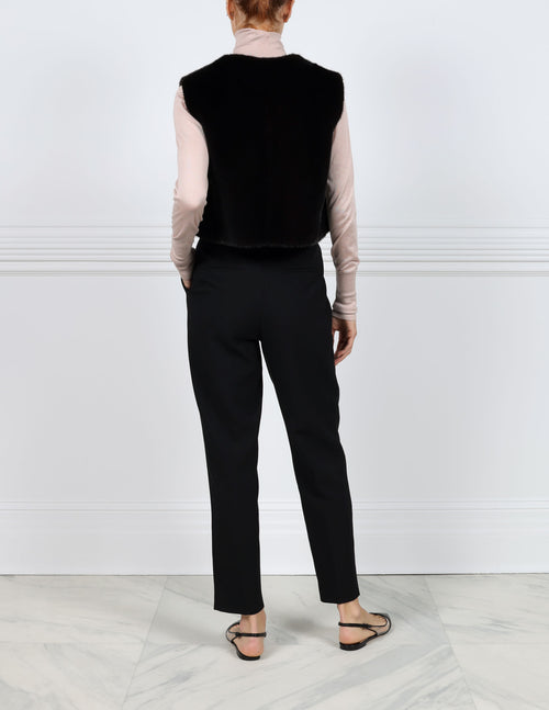 The Elisa Mink Fur Vest