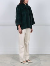 The Jade Mink Fur Jacket