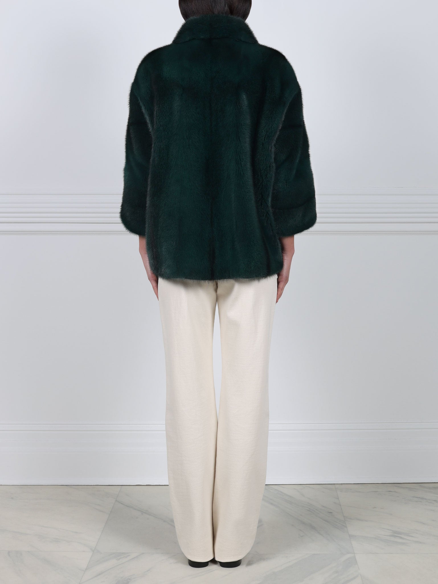 The Jade Mink Fur Jacket