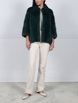 The Jade Mink Fur Jacket