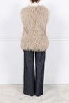 Curly Shearling Vest