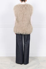 Curly Shearling Vest