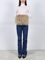 Curly Shearling Muff