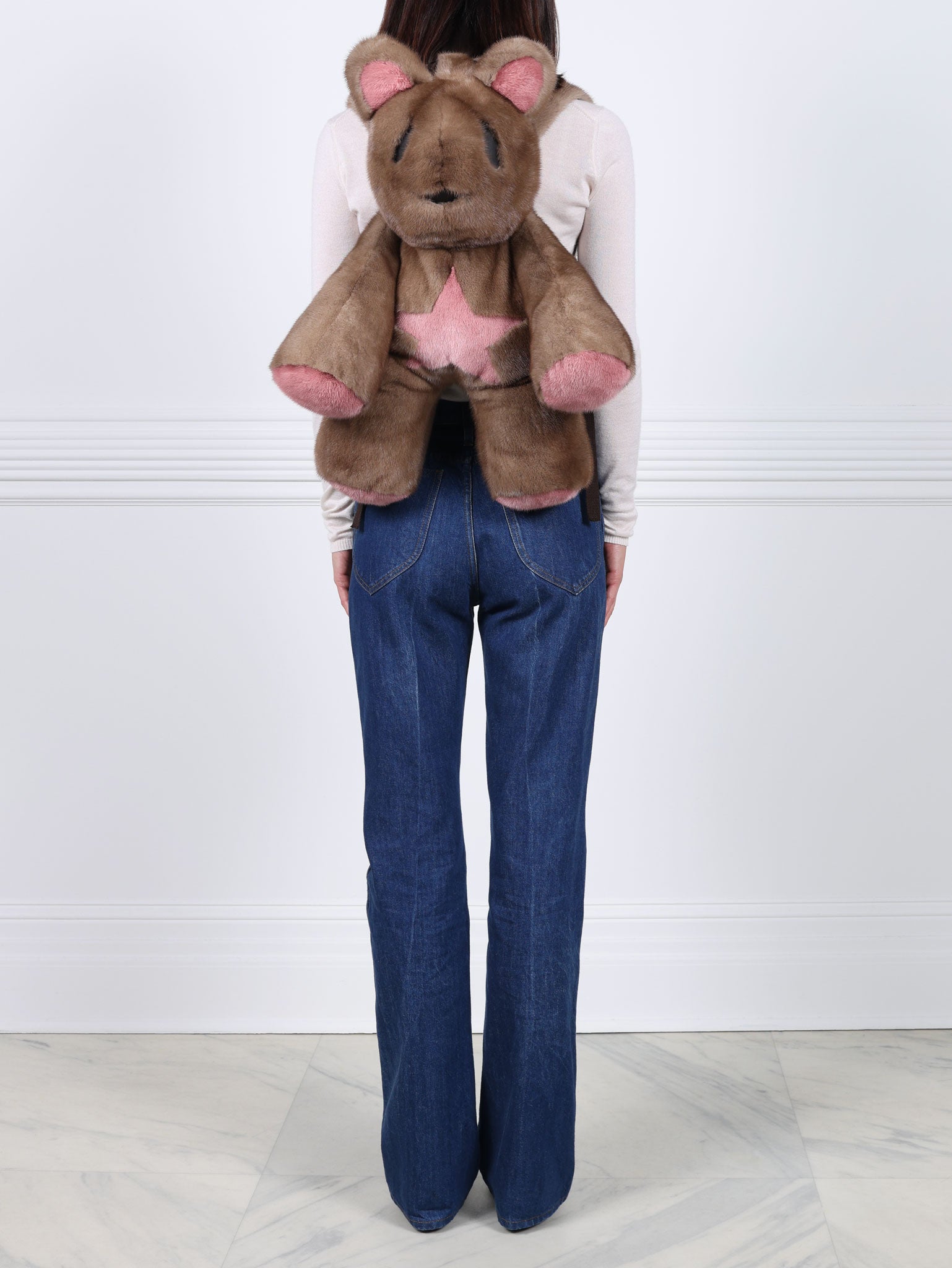 Mink Teddy Bear Backpack