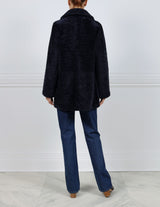 The  Stasia Curly Shearling Jacket