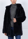 The Koko Hooded Fur Coat