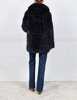 The Koko Hooded Fur Coat