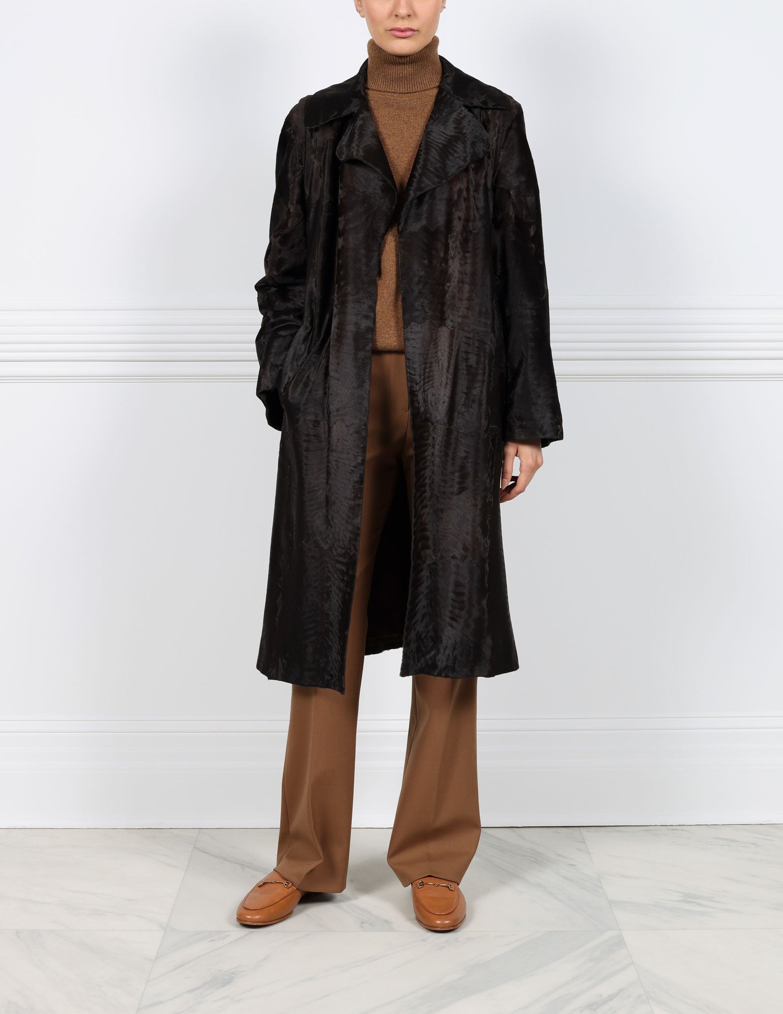 The Emmanuelle Broadtail Coat