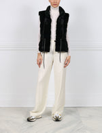 The Amara Mink Fur Vest