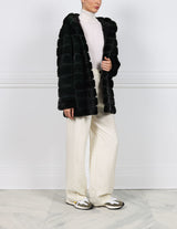 The Brigid Mink Fur Coat