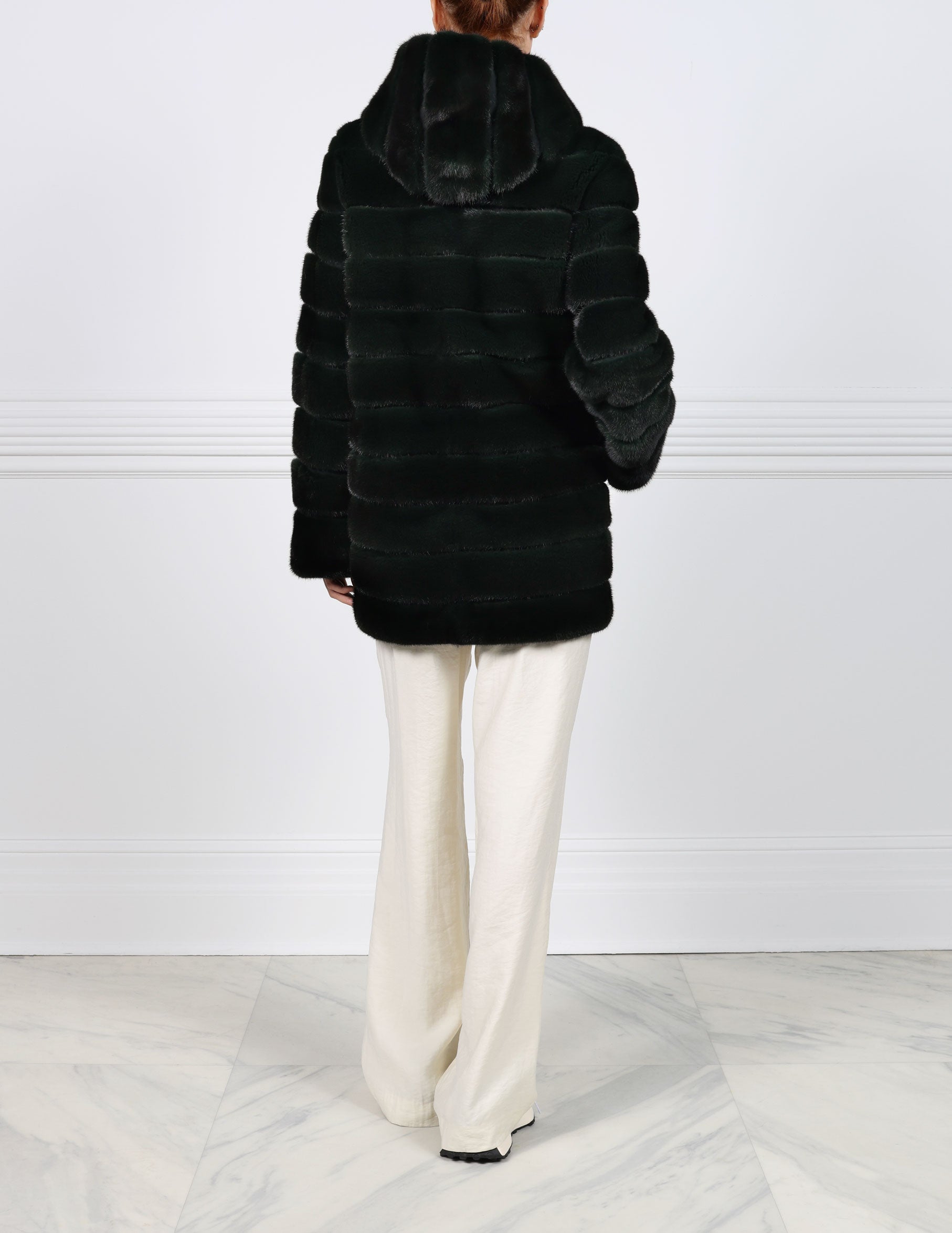 The Brigid Mink Fur Coat