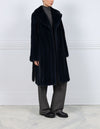 The Charlie Cross Mink Fur Trench Coat