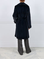The Charlie Cross Mink Fur Trench Coat