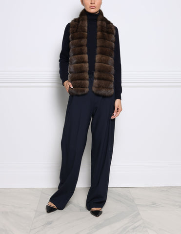 Russian Sable Fur Scarf