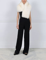 The Ivory Fur Stole