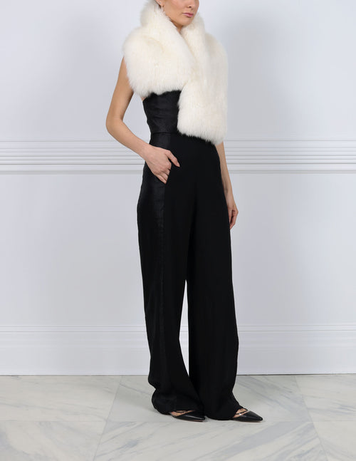 The Ivory Fur Stole
