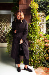 The Gloria Fur Lined Raincoat
