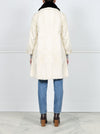 Lamb Coat with Mink Collar