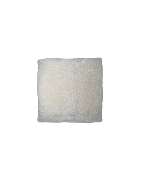 Ivory Shearling Pillow