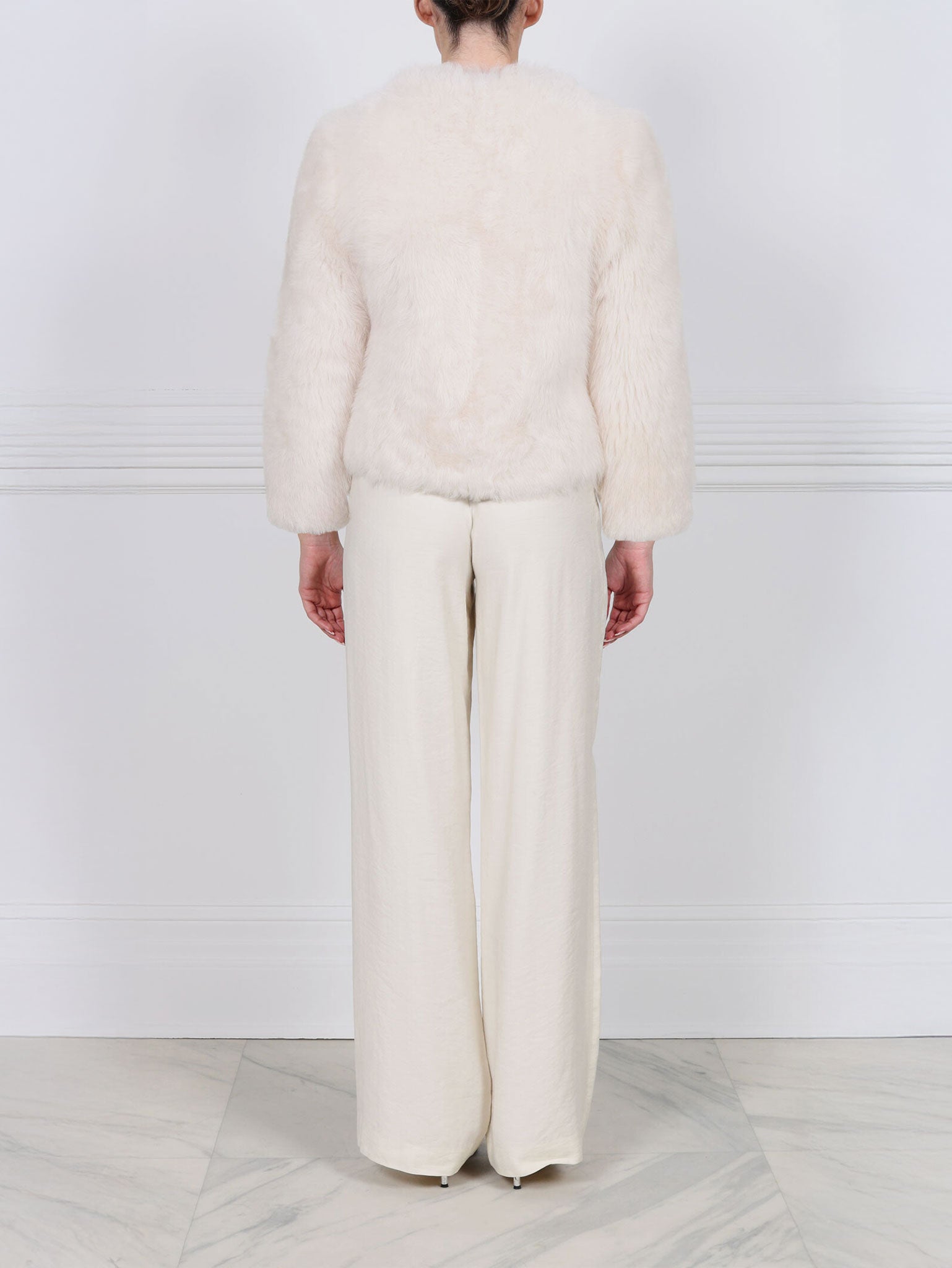 The Yulia  Toscana Shearling Jacket
