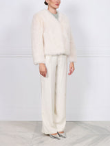 The Yulia  Toscana Shearling Jacket