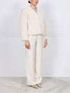 The Yulia  Toscana Shearling Jacket