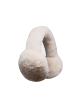 Plush Shearling Wrapped Earmuffs