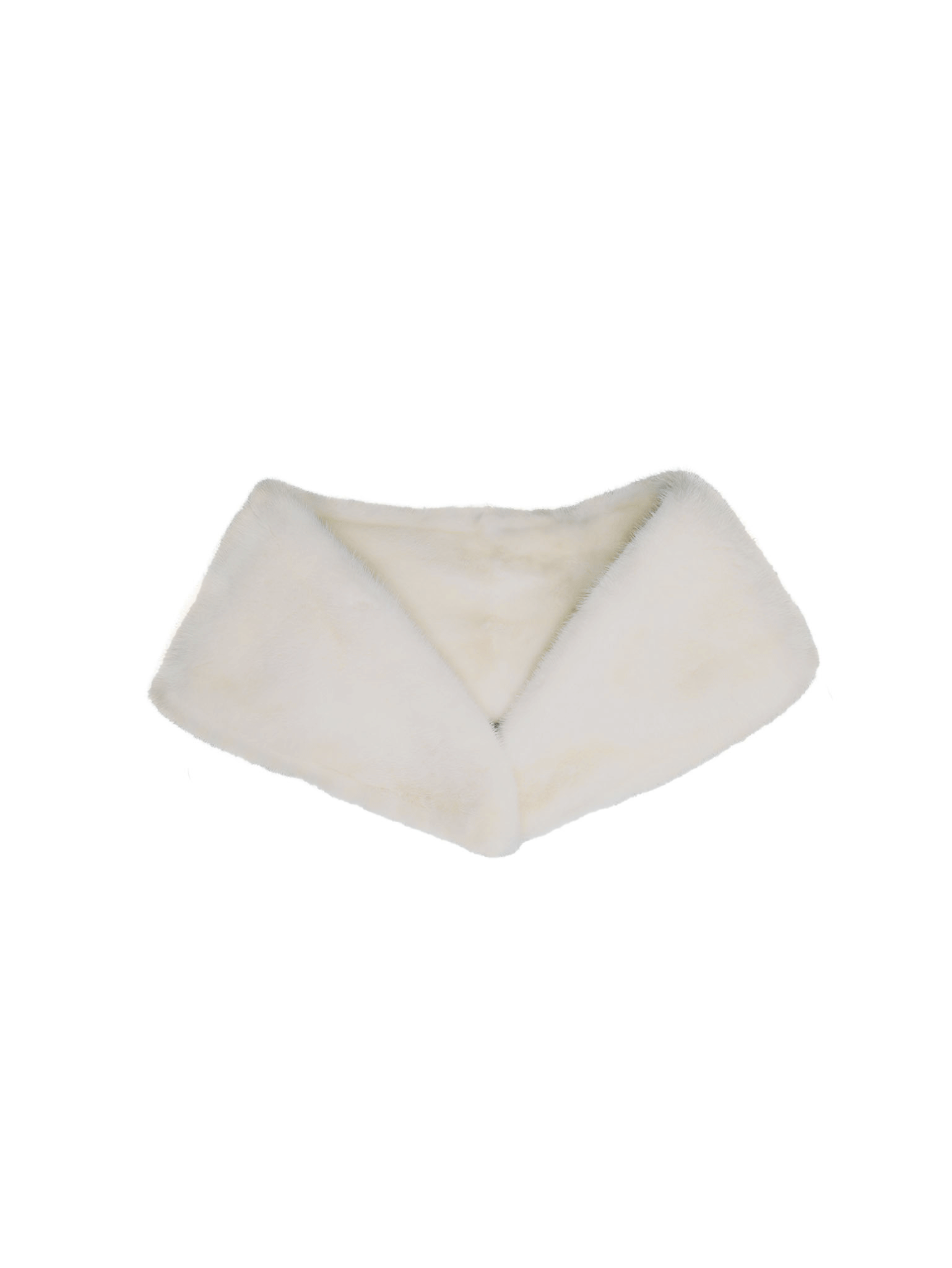 Ivory Double Mink Stole