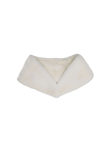 Ivory Double Mink Stole