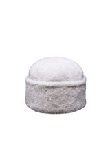 Sheared Curly Shearling Beanie