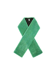 Sheared  Shearling Scarf