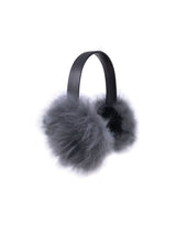 Solid Dyed Cashmere Shearling Earmuffs