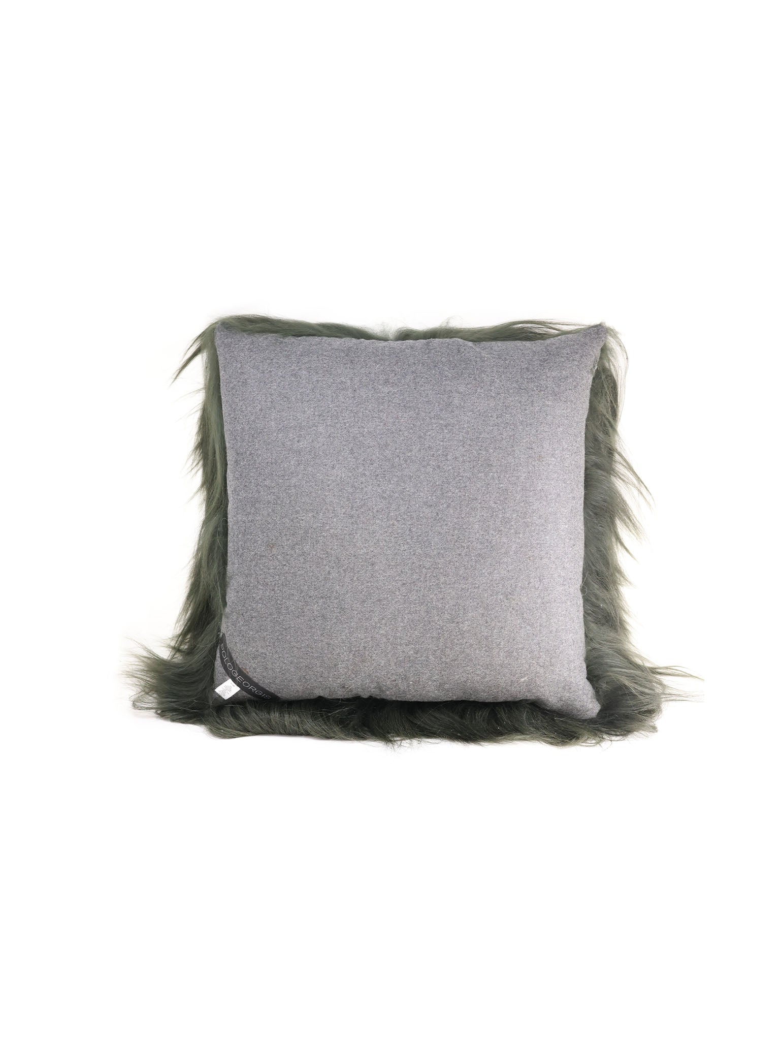Long Hair Shearling Pillow In Multiple Colors