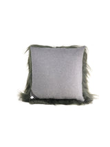 Long Hair Shearling Pillow In Multiple Colors