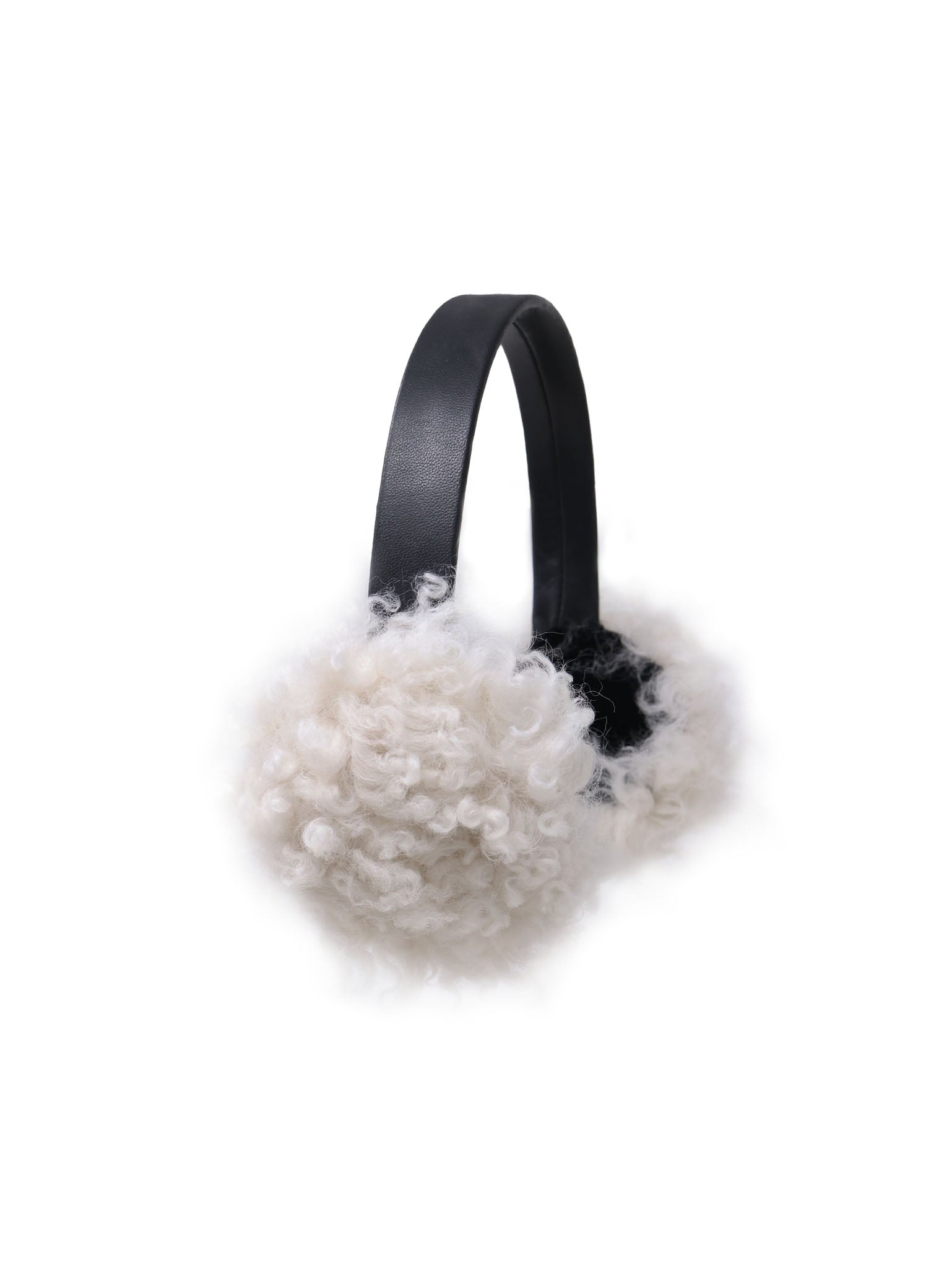 Curly Shearling Earmuffs
