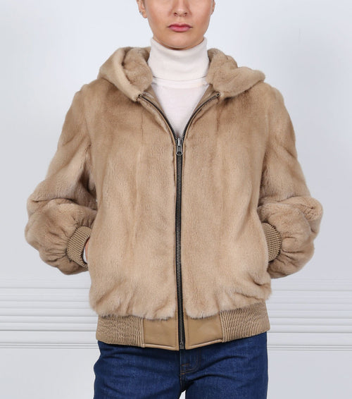 The Colleen Mink Fur Reversible Jacket