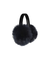Solid Dyed Cashmere Shearling Earmuffs