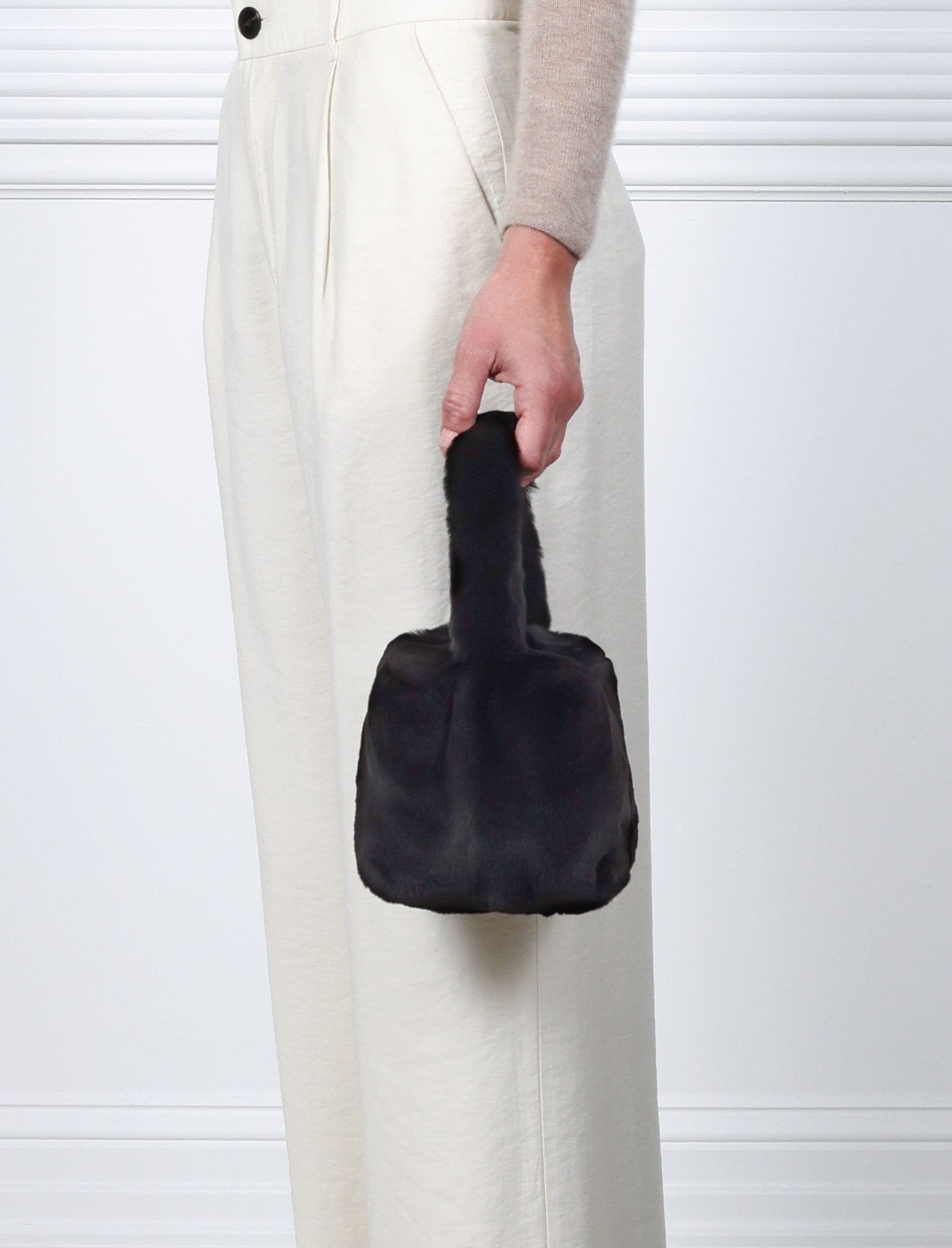 The Meow Mini in Sheared Mink