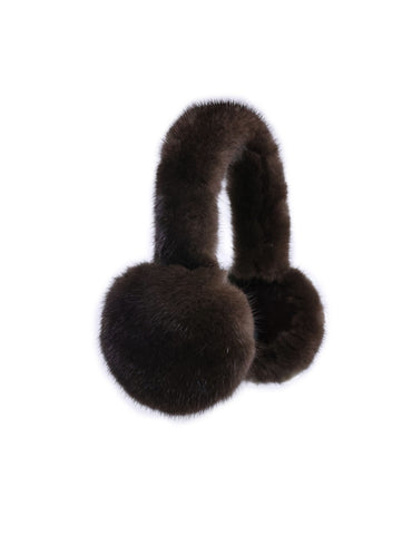Mink Wrapped Earmuffs