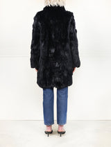 The Fen Upcycled Rabbit Coat