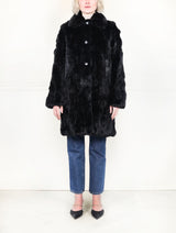 The Fen Upcycled Rabbit Coat