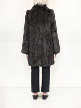 The Fen Upcycled Rabbit Coat