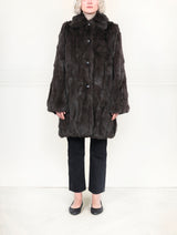 The Fen Upcycled Rabbit Coat