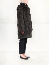 The Fen Upcycled Rabbit Coat