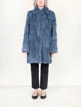 The Fen Upcycled Rabbit Coat